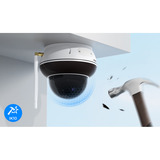 Foscam D8T, 4K/8MP vandalismebestendige WiFi PT buitencamera Zwart