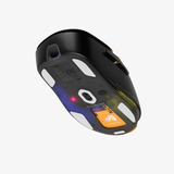 Glorious Model D 3 Wireless gaming muis Zwart (mat), Tot 30.000 dpi, RGB, USB / 2.4 GHz / Bluetooth