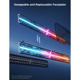 Govee Gaming Wall light Swappable Faceplates with Line Pattern voorpaneel 2 stuks, 2,4GHz wifi, Bluetooth
