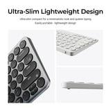 Keychron B3 Pro-K1 toetsenbord Grijs, US lay-out (QWERTY), Scissor switches, 75%, ABS keycaps, 2.4 GHz | Bluetooth | USB