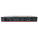 Lenovo Thunderbolt 3 Dock Gen 2 Refurbished dockingstation Zwart, HDMI, DisplayPort, USB, Thunderbolt 3