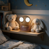 Mr. Watt GoggleLamp - Soft White verlichting Grijs/houtkleur