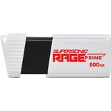 Patriot Supersonic Rage Prime 500 GB usb-stick Wit/zwart, USB-A 3.2 Gen 2