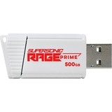 Patriot Supersonic Rage Prime 500 GB usb-stick Wit/zwart, USB-A 3.2 Gen 2