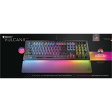 Roccat Vulcan II MAX, gaming toetsenbord Zwart, US lay-out, Roccat Titan II Optical Red, RGB leds