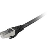 Sharkoon Patchkabel SFTP, RJ-45 met Cat.7a Zwart, 10 meter, Ruwe kabel