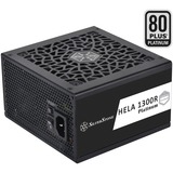 SilverStone HELA 1300R Platinum, modulaire 1300 watt voeding  Zwart, 8x PCIe, 9x PCIe, kabelmanagement