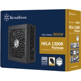 SilverStone HELA 1300R Platinum, modulaire 1300 watt voeding  Zwart, 8x PCIe, 9x PCIe, kabelmanagement