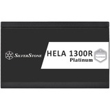 SilverStone HELA 1300R Platinum, modulaire 1300 watt voeding  Zwart, 8x PCIe, 9x PCIe, kabelmanagement