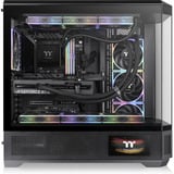 Thermaltake  big tower behuizing Zwart | 2x USB-A | 1x USB-C | Window