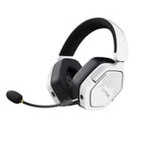 Trust GXT 493W Carus Draadloze  over-ear gaming headset Wit, 2.4GHz | Bluetooth | Audio (3.5mm)