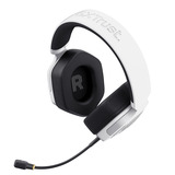 Trust GXT 493W Carus Draadloze headset over-ear gaming headset Wit, 2.4GHz, Bluetooth, Audio (3.5mm)