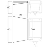 Vango Gepolijste zonneluifel voor caravan & camper 3M tent Grijs