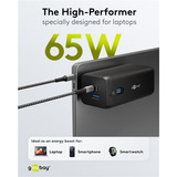 goobay Laptop powerbank Zwart, 20,000 mAh, Power Delivery