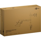 goobay Monitor Mount 13 tot 32 inch met Laptop Arm Flex, 10 tot 15.6 inch monitorarm Zwart