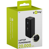 goobay  powerbank Zwart