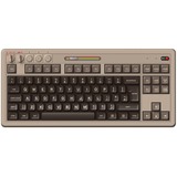 8BitDo Retro Mechanical ISO Keyboard - C64 Edition, gaming toetsenbord Beige/zwart, Britse lay-out, Kailh Box White V2