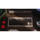 8BitDo Retro Mechanical ISO Keyboard - C64 Edition, gaming toetsenbord Beige/zwart, Britse lay-out, Kailh Box White V2