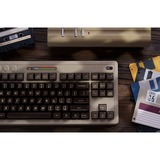 8BitDo Retro Mechanical ISO Keyboard - C64 Edition, gaming toetsenbord Beige/zwart, Britse lay-out, Kailh Box White V2