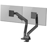 ACT Connectivity Monitorarm office premium, gasveer, 2 monitoren Zwart