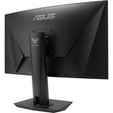 ASUS TUF Gaming VG27VQM 27" curved monitor Zwart, 2x HDMI, 1x DisplayPort, 2x USB-A 3.2 (5 Gbit/s), 240 Hz