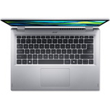 Acer Aspire Go Spin 14 AGSP14-31PT-C6FX 14"  2-in-1 laptop Zilver | N150 | Intel Graphics | 4 GB | 128 GB | Touch