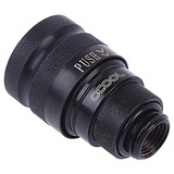 Alphacool Eiszapfen quick release koppeling G1/4 AG - Deep Black sluiting Zwart
