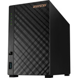Asustor Drivestor 2 Gen2 (AS1202T) incl. 2x Red Plus 4 TB nas Zwart, LAN, USB