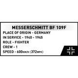 COBI Historical Collection - Messerschmitt Bf-109F Constructiespeelgoed Schaal 1:48