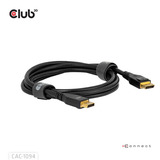 Club 3D DisplayPort 2.1 VESA DP80 Certified kabel 8K240Hz 2m Zwart