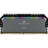 Corsair 32 GB DDR5-6000 Kit werkgeheugen Grijs/zwart, CMT32GX5M2D6000Z36, Dominator Platinum RGB, EXPO