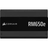 Corsair RM650e modulaire 650 watt voeding  Zwart, 1x 12V-2x6, 1x PCIe