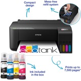Epson EcoTank ET-1810 A4 Wi-Fi-inkjetprinter met inkttank Zwart, Wi-Fi, inclusief tot 3 jaar inkt