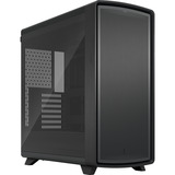 Fractal Design Summit Blackout TG midi tower behuizing Zwart | 2x USB-A | 1x USB-C | Tempered Glass