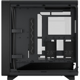Fractal Design Summit Blackout TG midi tower behuizing Zwart | 2x USB-A | 1x USB-C | Tempered Glass