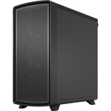 Fractal Design Summit Blackout TG midi tower behuizing Zwart | 2x USB-A | 1x USB-C | Tempered Glass