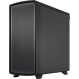 Fractal Design Summit Blackout TG midi tower behuizing Zwart | 2x USB-A | 1x USB-C | Tempered Glass