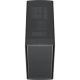 Fractal Design Summit Blackout TG midi tower behuizing Zwart | 2x USB-A | 1x USB-C | Tempered Glass