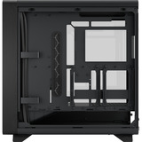 Fractal Design Summit Blackout TG midi tower behuizing Zwart | 2x USB-A | 1x USB-C | Tempered Glass