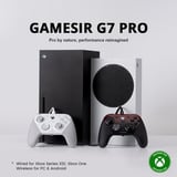 GameSir G7 Pro Tri-Mode - Shadow Ember gamepad Zwart/donkerrood, Xbox Series X|S, Xbox One, pc, Android, Steam