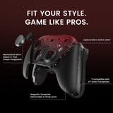 GameSir G7 Pro Tri-Mode - Shadow Ember gamepad Zwart/donkerrood, Xbox Series X|S, Xbox One, pc, Android, Steam