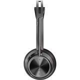 HP Poly Voyager Focus 2 USB-C-C Headset on-ear  Incl. USB-C/A Adapter + Oplaadstandaard