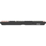 HelloGanss HS108T GC02 RGB mechanisch toetsenbord Zwart, US lay-out (QWERTY), Gateron Yellow, 100%, RGB leds, PBT Doubleshot keycaps, hot swap, 2,4 GHz / Bluetooth / USB-C