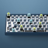 Iqunix F97 Coral Sea Wireless Mechanical Keyboard Donkerblauw, US lay-out (QWERTY), IQUNIX Moonstone, 96%, RGB leds, Hot-swappable, PBT, 2.4GHz | Bluetooth 5.1 | USB-C