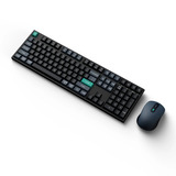 Keychron B36 Keyboard and BM25 Mouse Wireless Combo, desktopset Zwart, US lay-out, Scissor switches, ABS, USB-C | 2.4 GHz | Bluetooth, 400-2400 Dpi