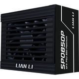 Lian Li SP Platinum modulaire 850 watt voeding  Zwart, 1x 12V-2x6, 2x PCIe, 2x PCIe, Kabelmanagement