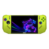 MSI Claw A8 BZ2EM-048NL handheld game console Neongroen/zwart, 24 GB | 1 TB SSD | Wi-Fi 7 | BT 5.4 | Win 11 | 120 Hz