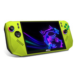 MSI Claw A8 BZ2EM-048NL handheld game console Neongroen/zwart, 24 GB | 1 TB SSD | Wi-Fi 7 | BT 5.4 | Win 11 | 120 Hz