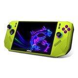 MSI Claw A8 BZ2EM-048NL handheld game console Neongroen/zwart, 24 GB | 1 TB SSD | Wi-Fi 7 | BT 5.4 | Win 11 | 120 Hz