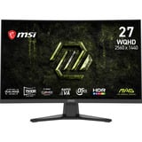 MSI MAG 275CQDF X24 27" curved gaming monitor Zwart, 2x HDMI, DisplayPort, 240 Hz / 400 Hz
